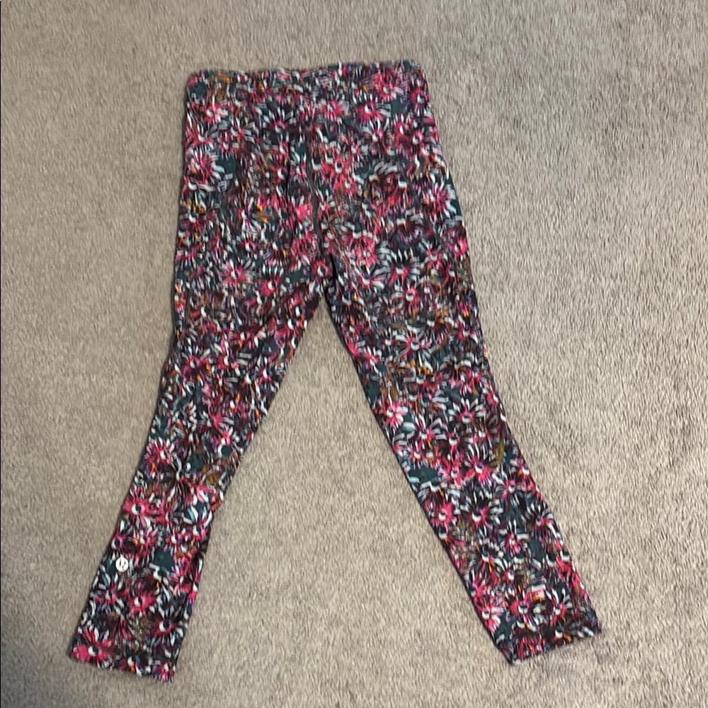 Lululemon Floral Print lululemon Leggings